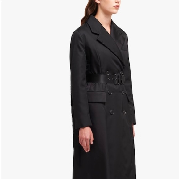 Prada Double-breasted Re-Nylon Gabardine - Picture 2 of 3